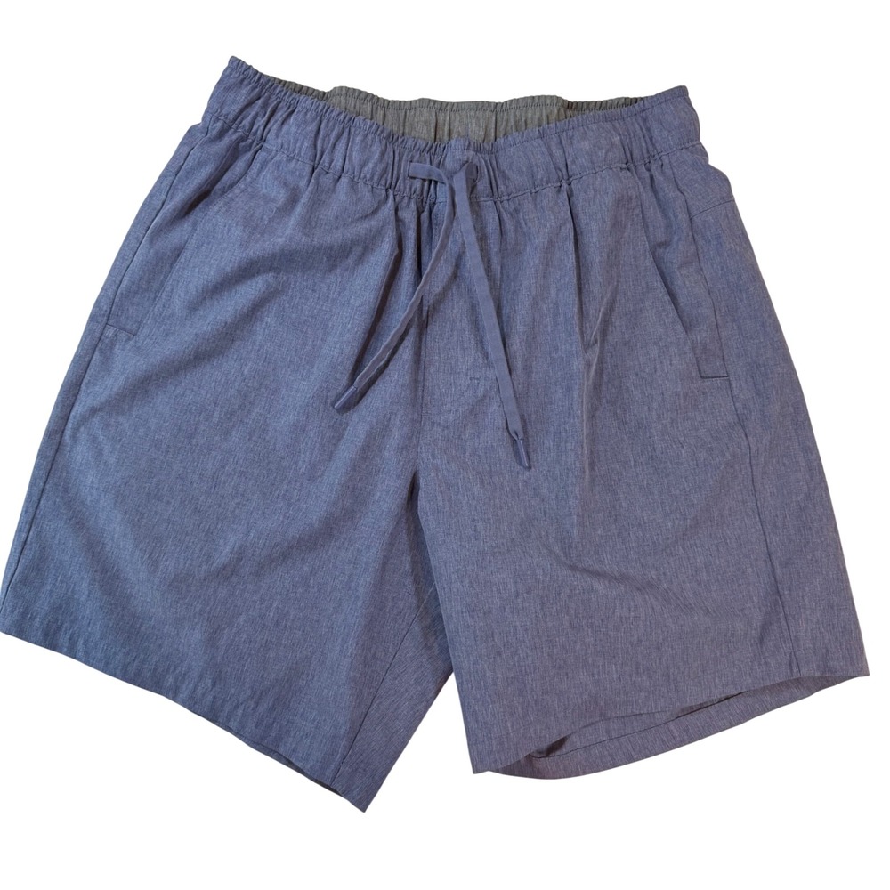 Eddie Bauer Performance Shorts Mens Size M Blue 50 UPF Performance Athletic Gym